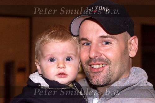 Amsterdam 15 september 2001
Jasper Faber met zijn zoontje Enzo