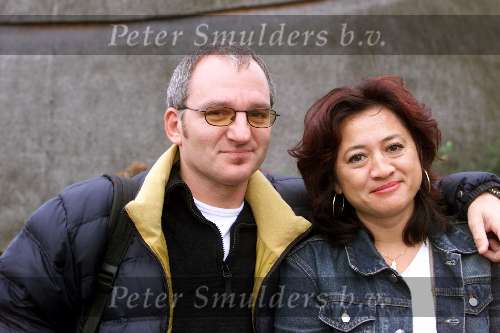 Kaatsheuvel, De Efteling 23 september 2001
2500e Efteling Sprookjes-show
Jeroen v Inkel met zijn vrouw