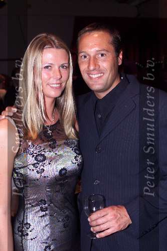 Veldhoven 28 januari 2001
VVCS Voetbalgala bij koningshof in Veldhoven.
Johnny v t Schip en Danielle van t Schip