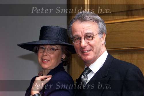 Den Haag 18 september 2001
Prinsjesdag 2001
Jozias v aartsen met vrouw