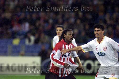 Arnhem 19 september 2001
 PSV-Galatasaray 3-1
Jurgen Colin