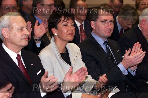 Den Haag, 24 januari 2001
Prins Willem Alexander
 t.g.v. uitreiking boek Olympische spelen
Margo Vliegenthart