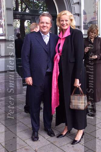 Amsterdam 23 september 2001
Premiere de Titanic in Carre
Guido Maas en Marijke Schaaphok