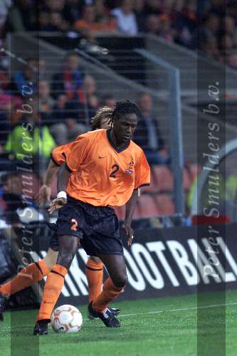 Eindhoven 5 september 2001
Nederland - Estland 5-0
Mario Melchiot