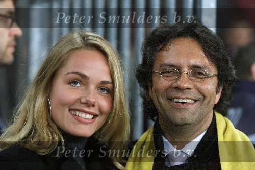 Eindhoven, 31 januari 2001
Pedro Salazar met Nerena Ruinemans