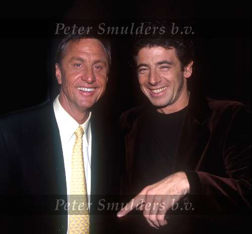 Patrick Bruel met Johan Cruyff