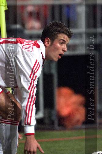 Amsterdam, 20 december 2000
Jubilleumwedstrijd tussen AJAX-Panathiakos
Rafael v d Vaart