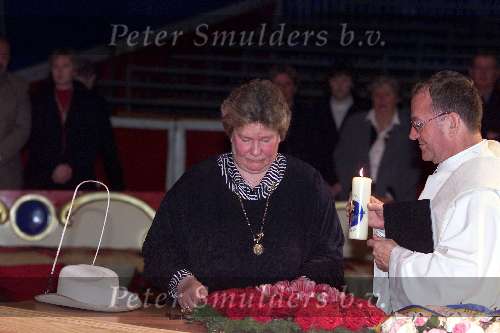 Hilversum 4 januari 2001
Begrafenis man Sjoukje Dijkstra.