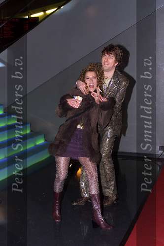 Amsterdam 29 januari 2001
Premiere nieuwe film Mel Gibson bij Pathe Arena.
Ruud de Wild en Tatum Dagelet