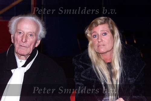 Hilversum 4 januari 2001
Begrafenis man Sjoukje Dijkstra.
Toni Boltini met vrouw