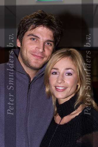 Nijkerk 1 januari 2001
Nieuwjaarsreceptie staatsloterijshow.
Wendy v Dijk en Xander de Buisonje van Volumia