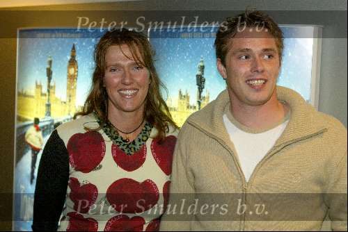 Scheveningen 20 januari 2002
Premiere THom & Thomas
Ingeborg Wieten met vriend, Jan Albert de weert