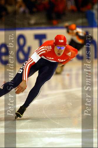 Heerenveen 22 december 2001
Skate  off wedstrijden voor Olympische spelen.
Jan Bos