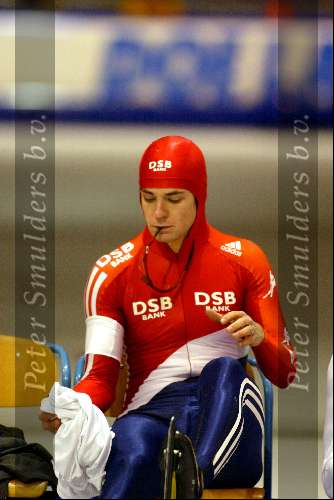 Heerenveen 22 december 2001
Skate  off wedstrijden voor Olympische spelen.
Jan Bos