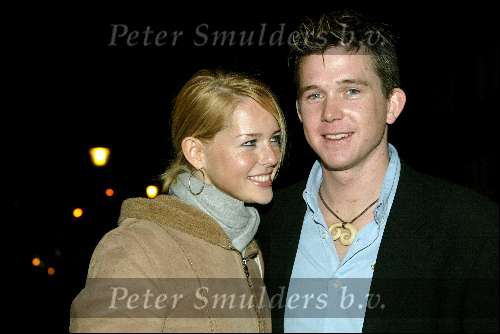 Amsterdam  12 januari 2002
Johnny de Mol met Chantal Janzen