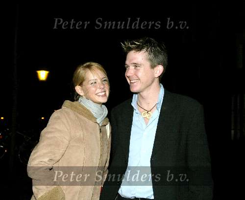 Amsterdam  12 januari 2002
Johnny de Mol met Chantal Janzen