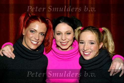 Amsterdam  1 janari 2002
Nieuwjaarsfeest Staatsloterijshow in de beurs van Berlage.
K3