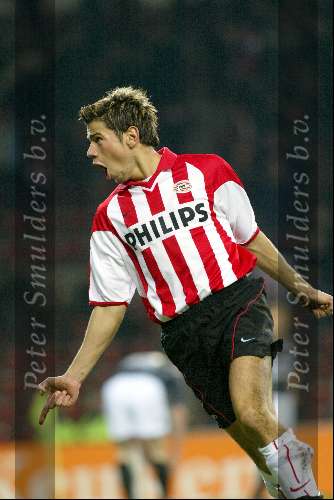 Eindhoven 30 januari 2002
PSV-Feyenoord voor de KNVB Beker
Kezman