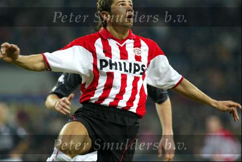 Eindhoven 30 januari 2002
PSV-Feyenoord voor de KNVB Beker
Kezman