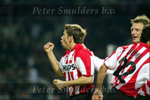 Eindhoven 30 januari 2002
PSV-Feyenoord voor de KNVB Beker
Kezman
