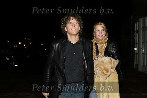 Amsterdam  12 januari 2002
Linda de Mol met Sander Vahle