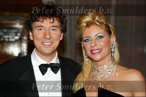 Amsterdam 21 december 2001
Uitreiking van de Rembrandt awards in de beurs van Berlage.
Manuele Kemp met Mark Klein Essink