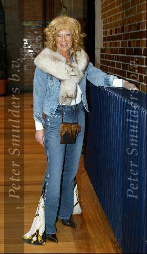 Amsterdam  1 janari 2002
Nieuwjaarsfeest Staatsloterijshow in de beurs van Berlage.
Mary Borsato