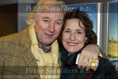 Scheveningen 20 januari 2002
Premiere THom & Thomas
Mathijs v Heininge met vrouw