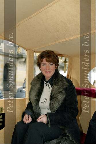 Amsterdam 8 januari 2002
Myrna Goossen in de gouden koets