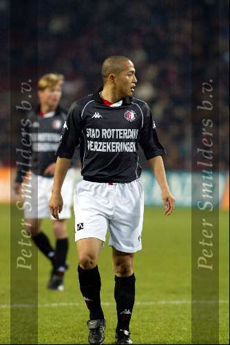 Eindhoven 30 januari 2002
PSV-Feyenoord voor de KNVB Beker
Ono