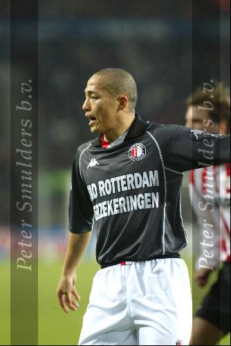Eindhoven 30 januari 2002
PSV-Feyenoord voor de KNVB Beker
Ono