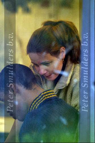 Amsterdam 16 januari 2002
Prinses Annet Sekreve werkt op een dagveblijf voor verstandelijk gehandicapten.
