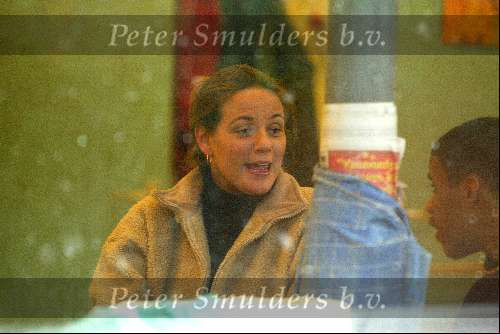 Amsterdam 16 januari 2002
Prinses Annet Sekreve werkt op een dagveblijf voor verstandelijk gehandicapten.