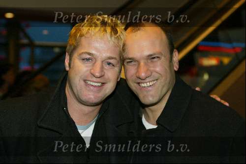 Scheveningen 20 januari 2002
Premiere THom & Thomas
Tony Neef met vriend
