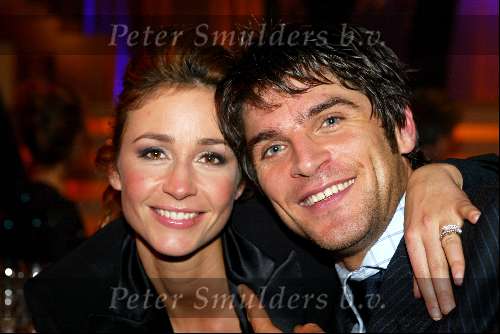 Amsterdam 21 december 2001
Uitreiking van de Rembrandt awards in de beurs van Berlage.
Wendy v Dijk en Xander de Buisonje