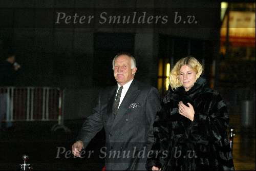 Den Haag 10 januari 2002
Wim Verhoorn met vrouw