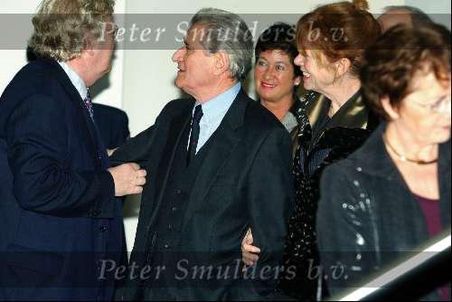 Eindhoven 17 januari 2003
Opening van Abbe Museum Eindhoven door Koningin Beatrix.
Abel Cahen met zijn vrouw Sonja Barend
Rudi Fuchs