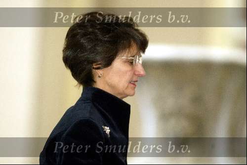 Den Haag 14 januari 2003
Nieuwjaarsreceptie Koningin Beatrix op Noordeinde
v Ardenne