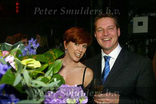 Tilburg 27 januari 2003
Premiere Nonsens in schouwburg Tilburg.
Chazia Mourali en Albert Verlinde