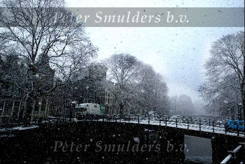 Amsterdam 30 januari 2003
Amsterdam bij Sneeuw Winter Grachten
Winters tafreel