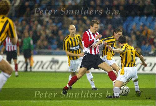 Arnhem 20 December 2003
Vitesse - PSV  0-0
Arjen Robben.
