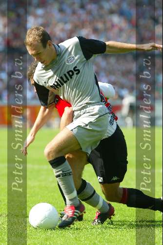 Rotterdam 21 September 2003
Feijenoord - PSV  1-3 
Arjen Robben