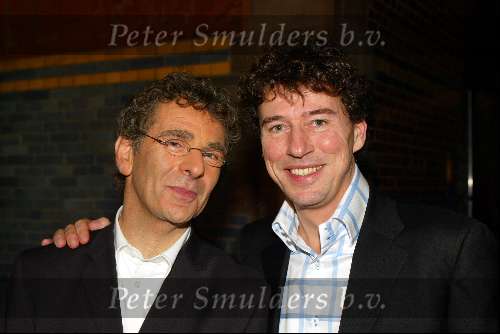 Amsterdam 1 januari 2003
Nieuwjaarsreceptie Staatsloterij in beurs v berlage.
Marc Klein Essink en Chiel v Praag