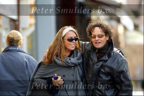 Amsterdam 31 januari 2003
Dirk Zeelenberg met zijn nieuwe vriendin