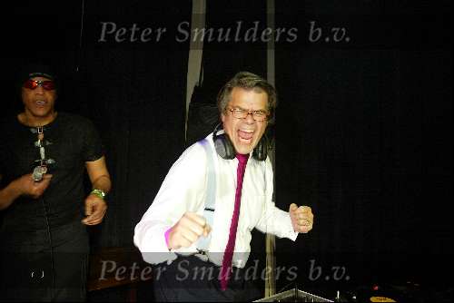Amsterdam 18 januari 2003
BNN bijeenkomst i.v.m.  verkiezingen.
Emile Ratelband als DJ