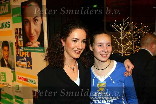Amsterdam 1 januari 2003
Nieuwjaarsreceptie Staatsloterij in beurs v berlage.
Femke Halsema