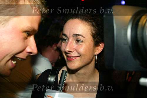 Amsterdam 18 januari 2003
BNN bijeenkomst i.v.m.  verkiezingen.
Femke Halsema