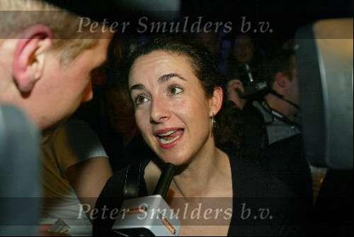Amsterdam 18 januari 2003
BNN bijeenkomst i.v.m.  verkiezingen.
Femke Halsema