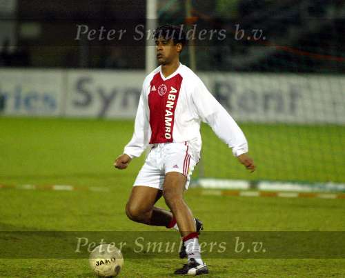 Volendam 29 januari 2003
Oud Ajax tegen oud Volendam. 
Frank Rijkaard