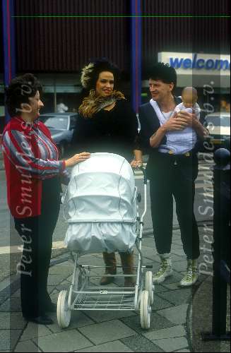 Amstelveen 1986
Herman Brood met zijn vrouw Xandra Brood bij Welcome